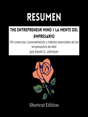 cover image of RESUMEN--The Entrepreneur Mind / La mente del empresario